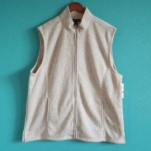 NWT {Club Room} Macys Tan Knit Sweater Vest